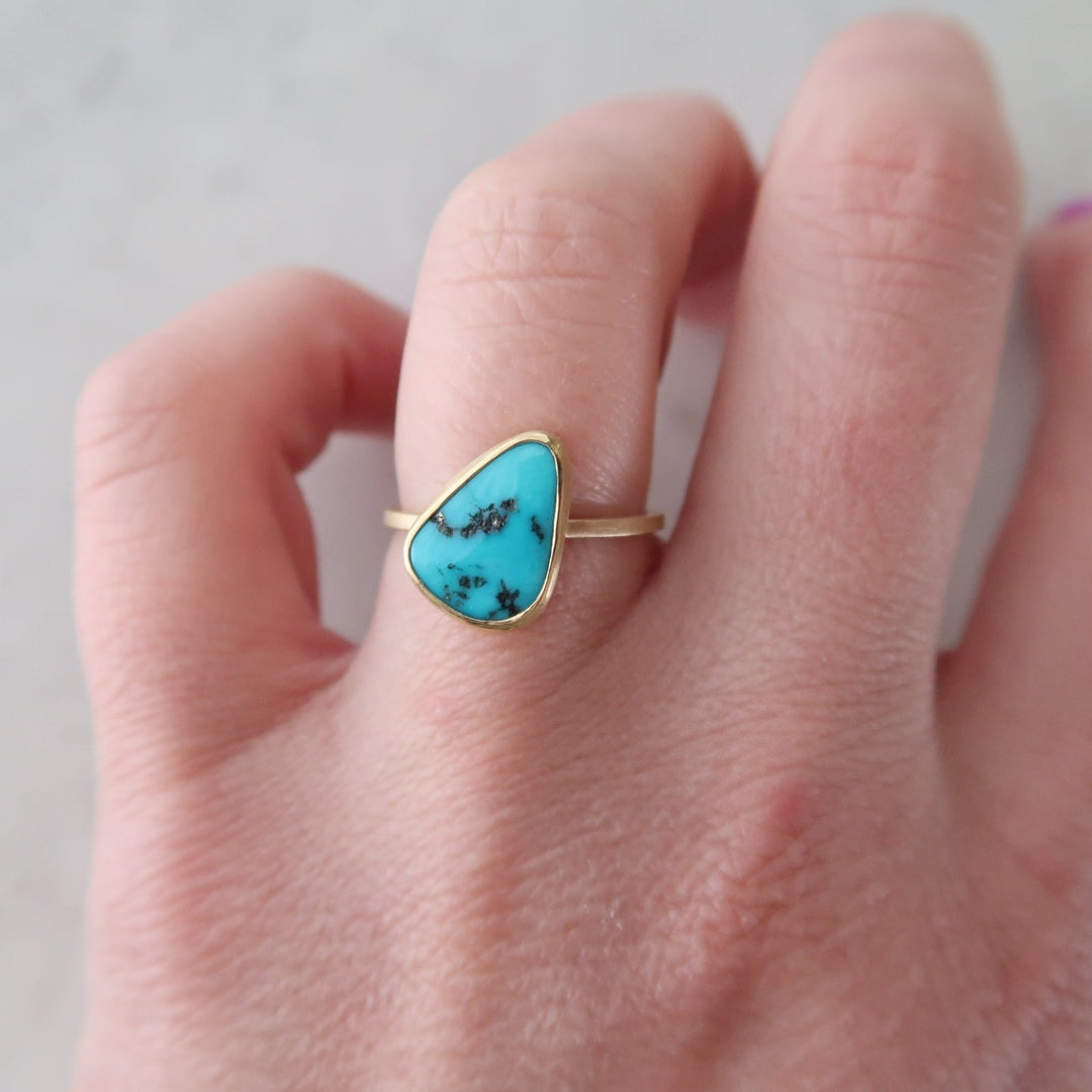 Kingman Turquoise Ring No. 1