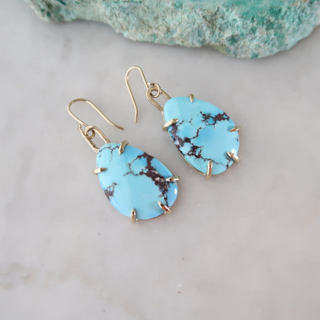 Golden Hills Turquoise Earrings No. 1