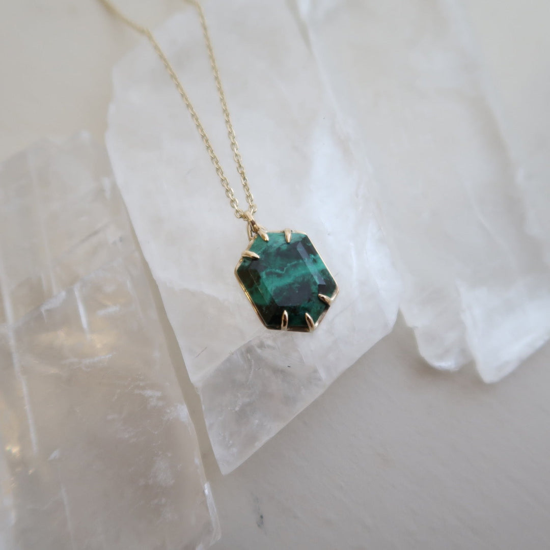 Azurite Malachite Necklace