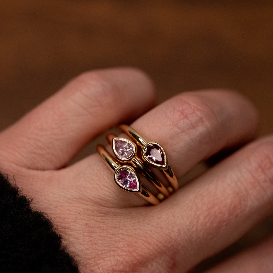 Azalea Ring No 1. Pink Sapphire