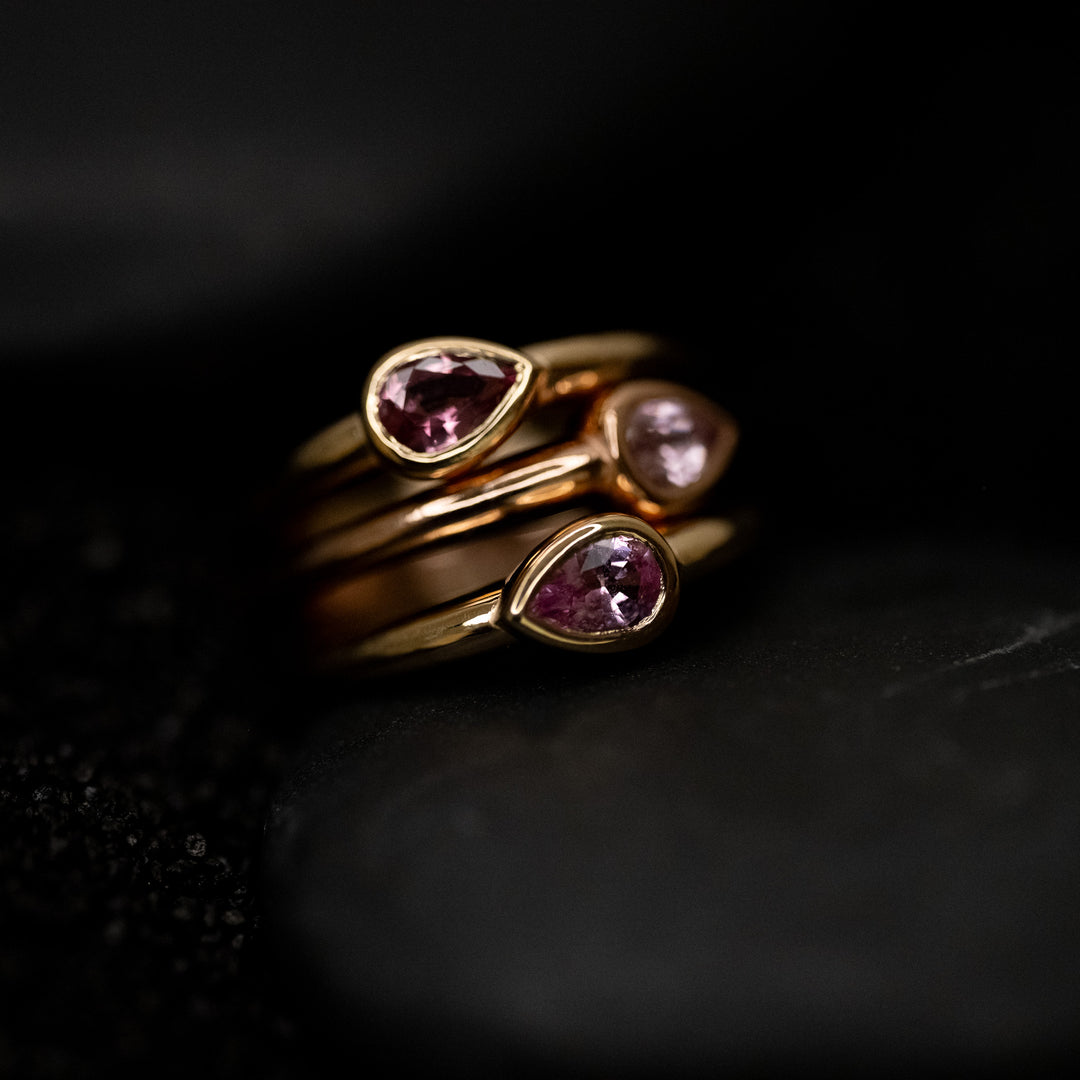 Azalea Ring No. 3 Pink Sapphire