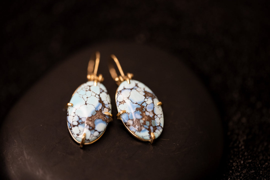Golden Hills Turquoise Earrings No. 3