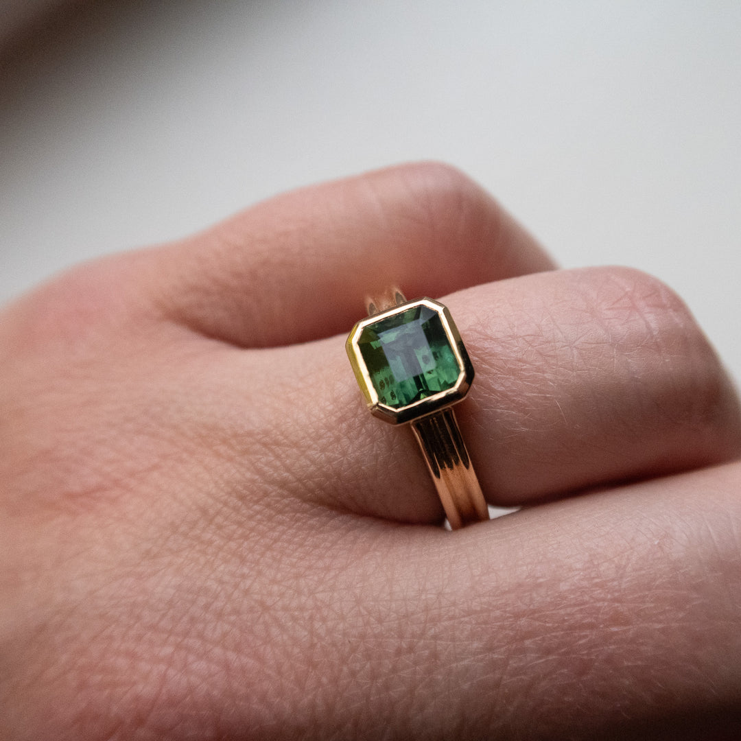 Viridian Channel Ring