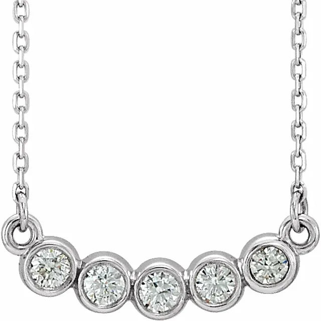 Diamond Arch Necklace