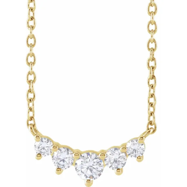 Graduated Diamond Necklace