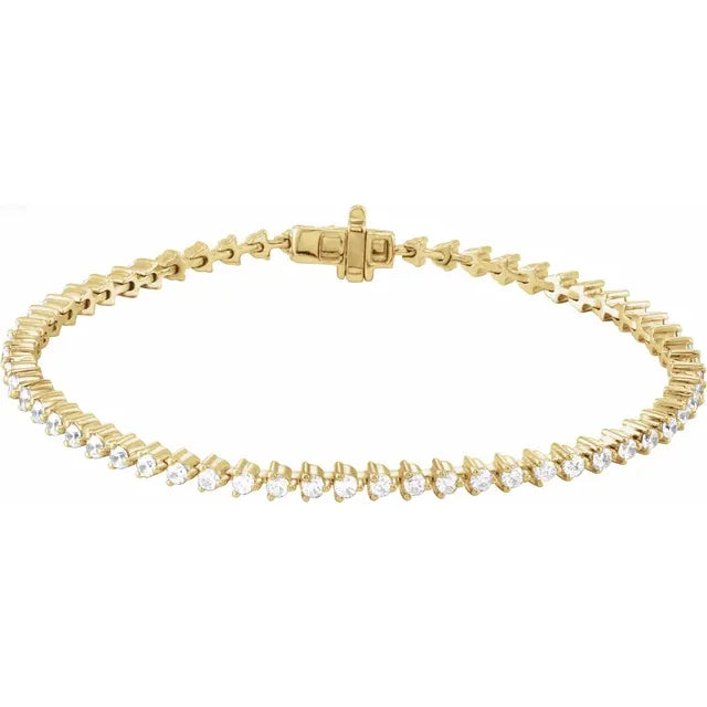 Special Listing for Joe ~ 3 CTW Line Bracelet