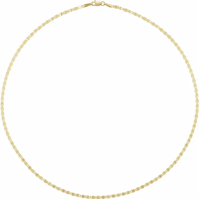 Mirror Chain 14K Yellow