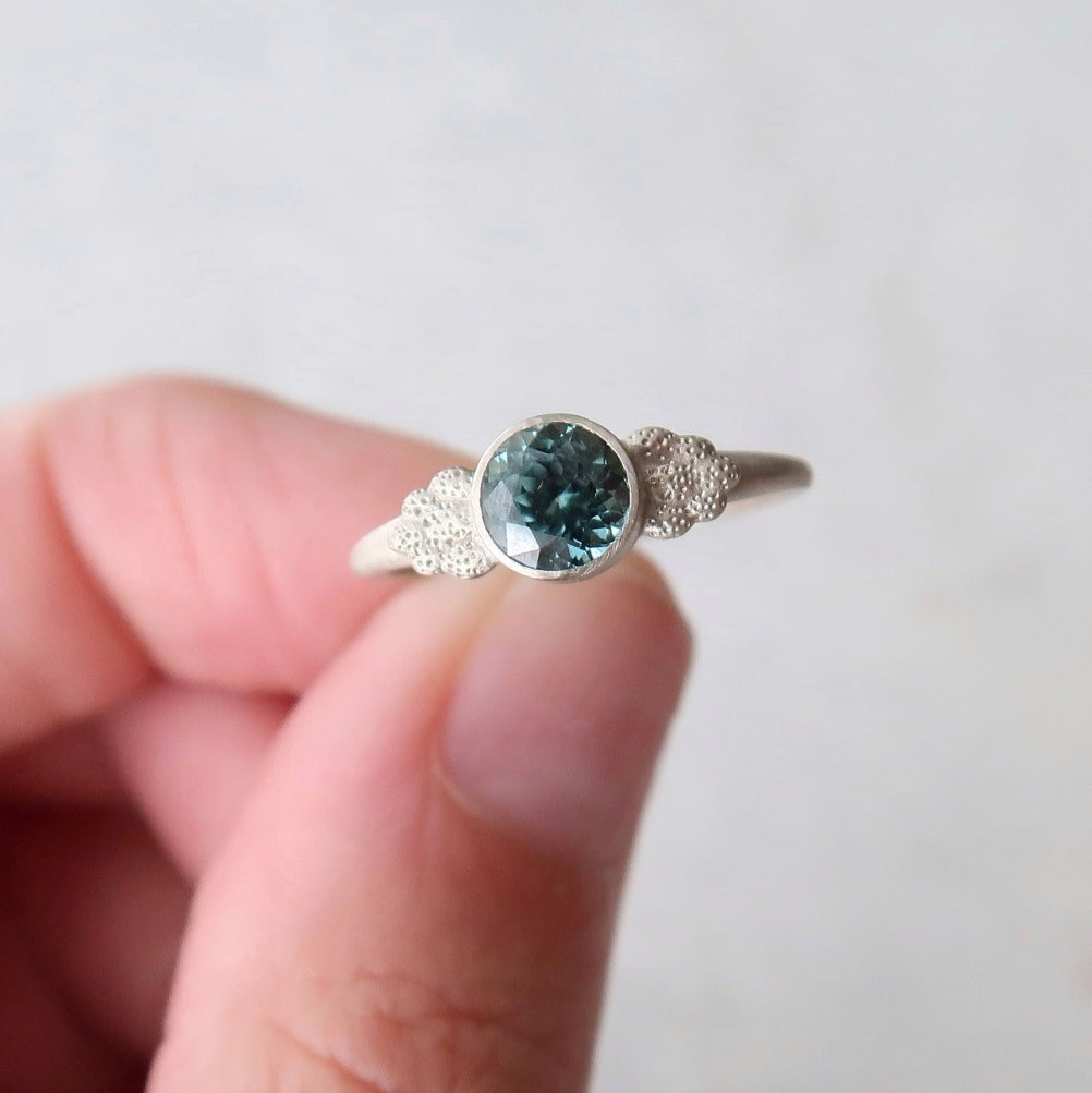 Sapphire Cascade Ring