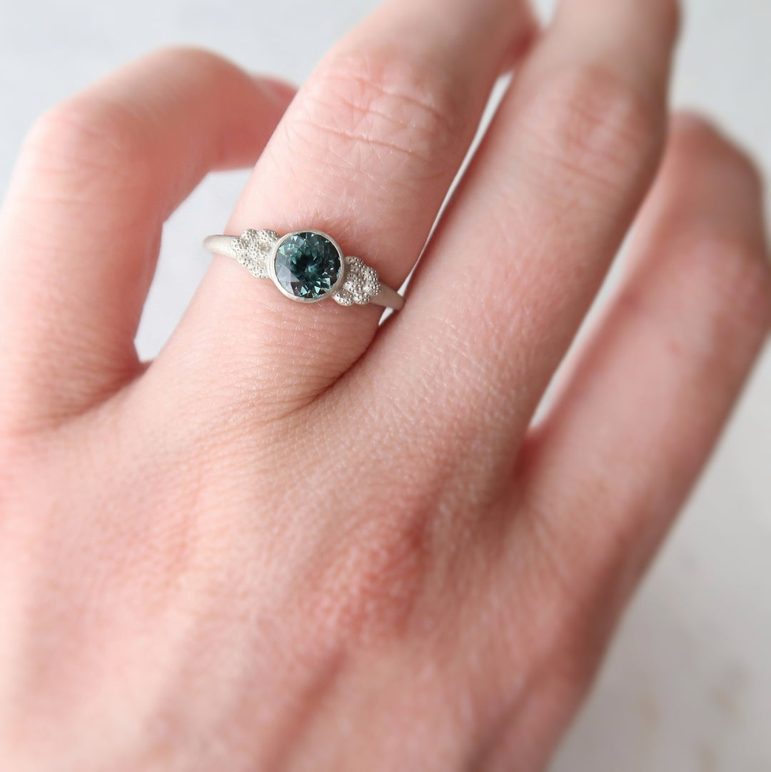 Sapphire Cascade Ring